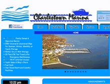 Tablet Screenshot of charlestownmarina.com